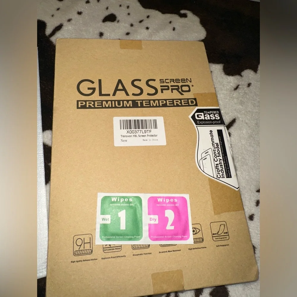🆕 2PCS Tempered Glass Screen Protector for Qlink Scepter 8 inch Tablet